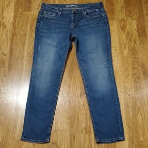 Aeropostale Kylie Boyfriend Jeans Blue Womens Size 10 Regular